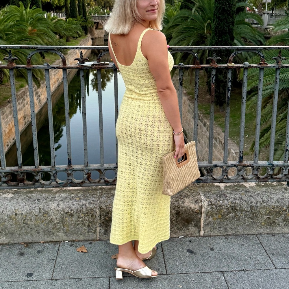 Commense Yellow Maxi Dress